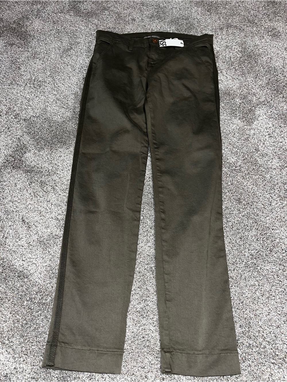 NSF Green Wallace Style Pants Size 26, Minimalist, Casual, NWT